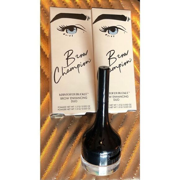 KRISTOFER BUCKLE - NWTIB - 2-Pack Brow Champion Brow Enhancing Duo in Blonde - Picture 4 of 15